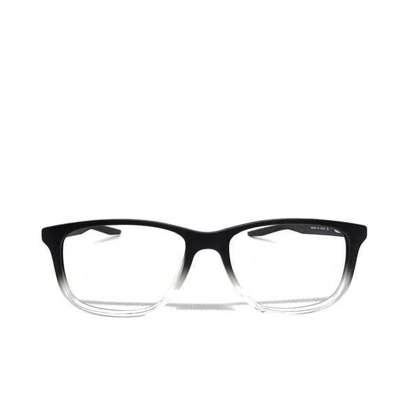NIKE 5019 011 BLACK CLEAR AUTHENTIC EYEGLASSES SUNGLASS FRAMES 50-15 - Picture 1 of 4